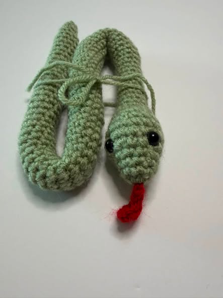 Crocheted Snake