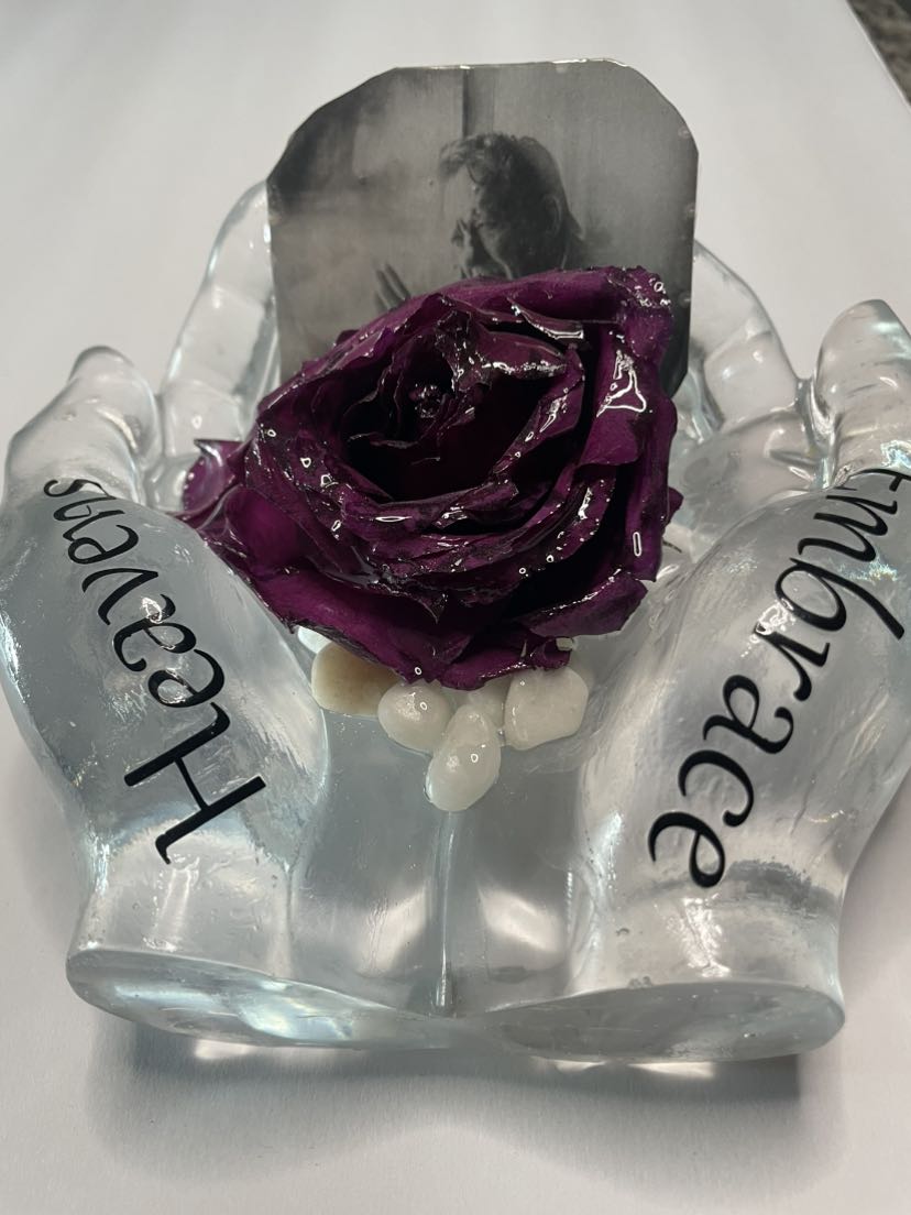 Heaven's Embrace Resin Hands
