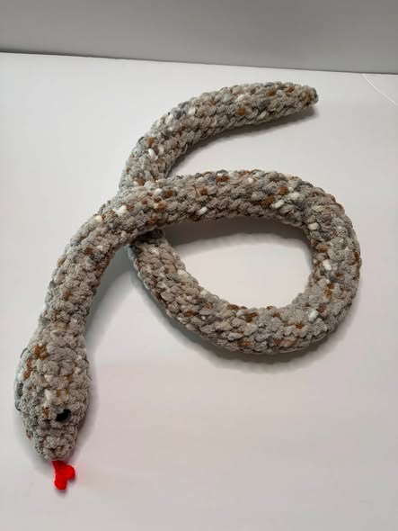 Crochet Blanket Yarn Snake